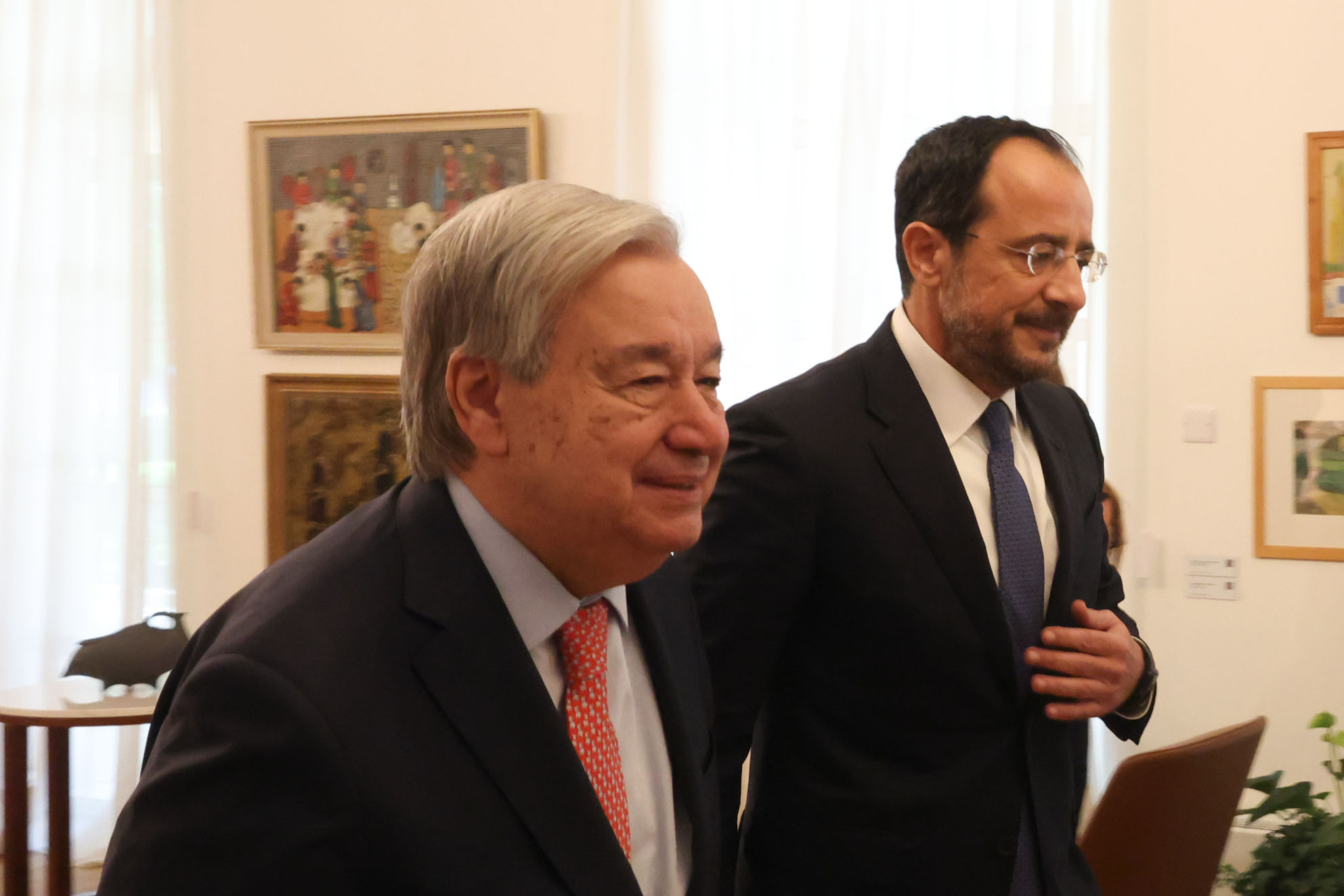 Cyprus welcomes UN chief’s ‘strong’ commitment as Guterres pushes for talks restart